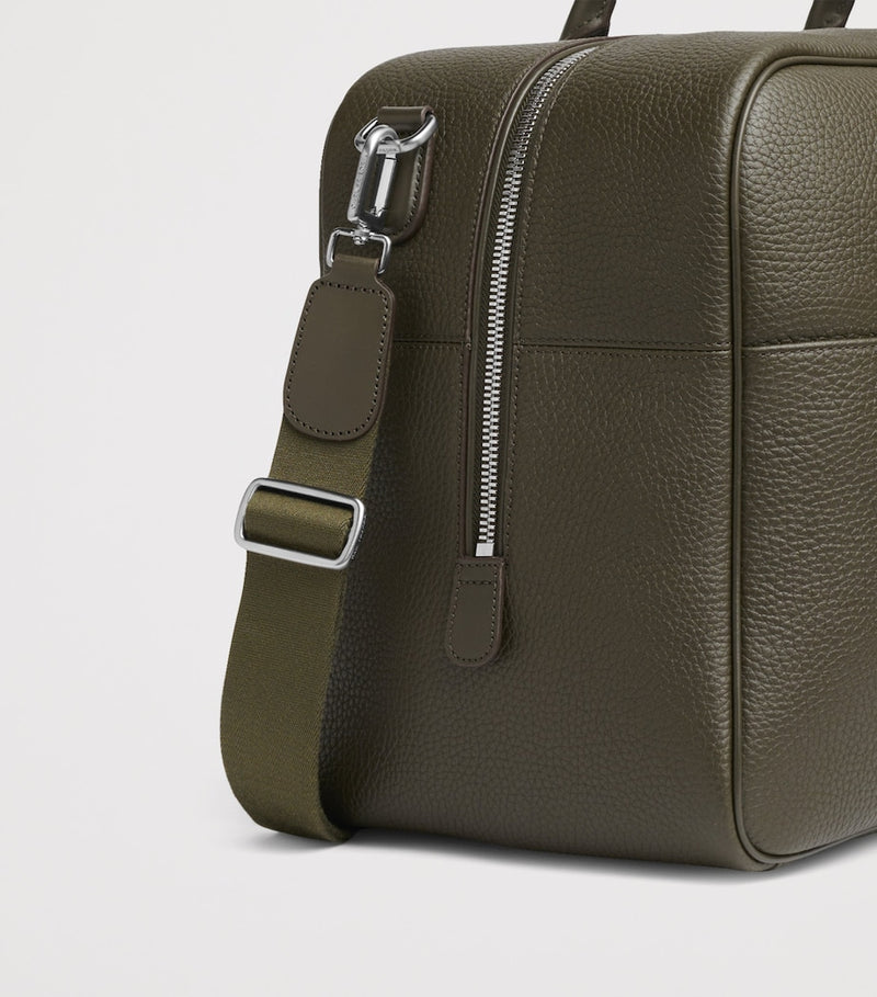 Carl Friedrik leather duffle bag - British product