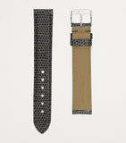 Jean Rousseau lizard-pattern watch strap 17mm, imported from the UK