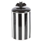 Superdrug Something Different Striped Bat Ceramic Storage Jar 20.5cm Height- Buy online at McGrocer
