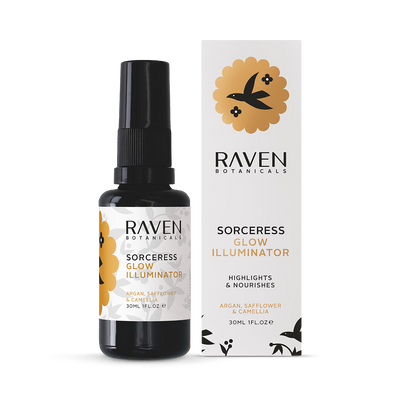 Holland & Barrett Raven Botanicals Sorceress Glow Liquid Illuminator 30ml- Buy online at McGrocer