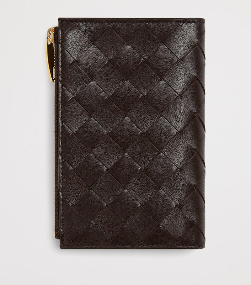 Bottega Veneta Intrecciato bifold card holder (British brand)