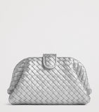 Bottega Veneta small leather clutch bag Lauren 1980, imported from the UK