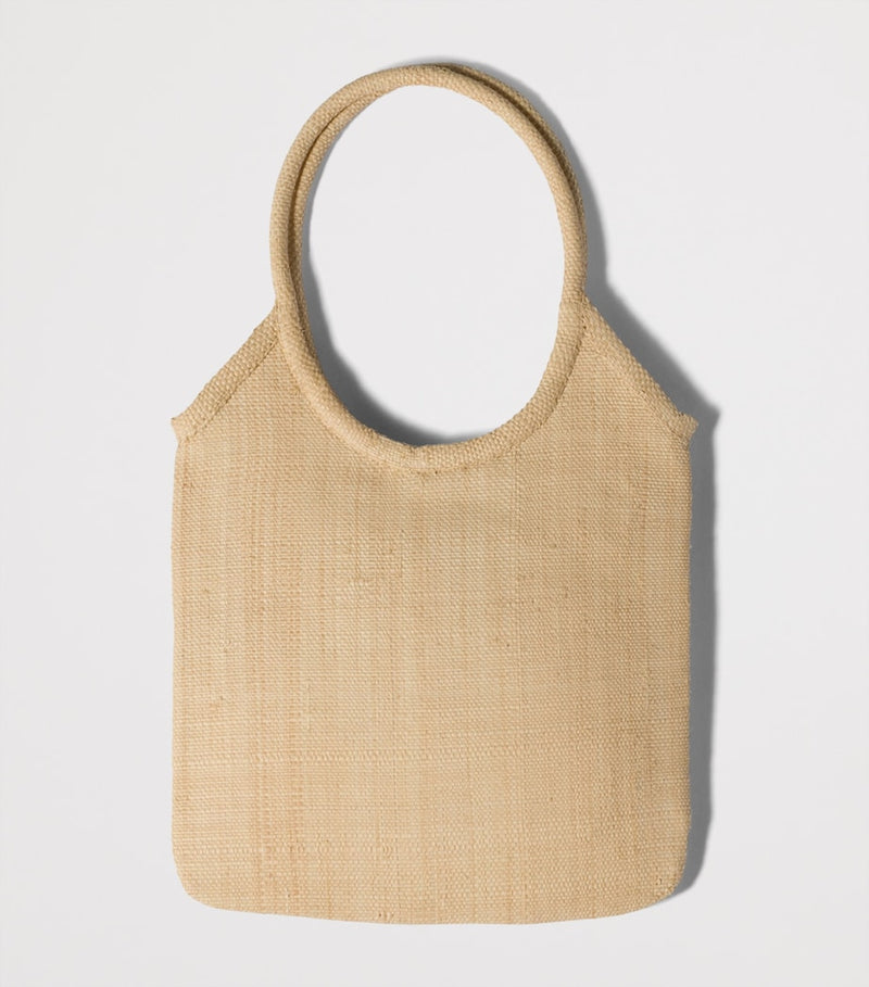 Miu Miu Raffia Ivy Tote Bag woven raffia - British product