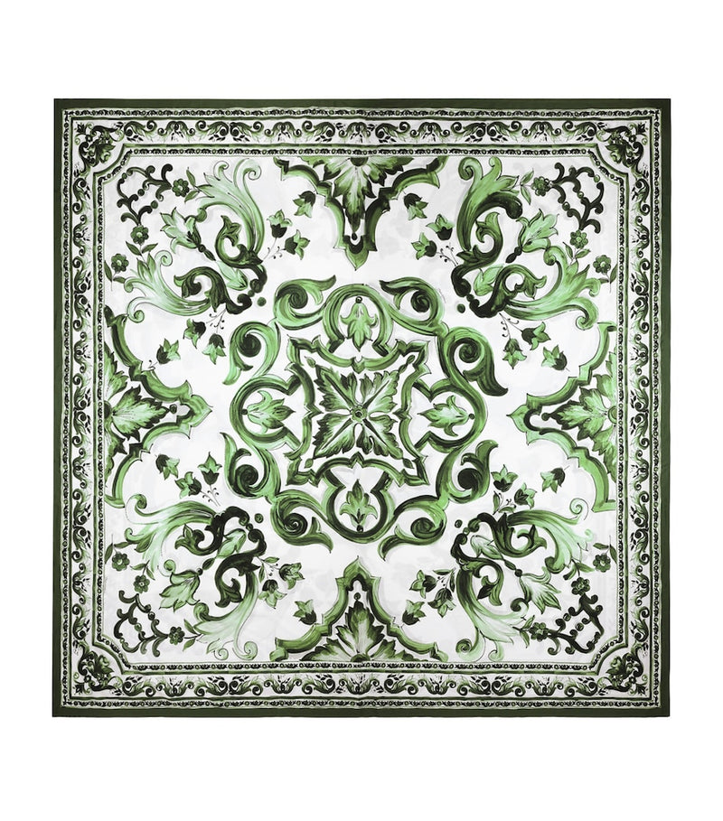 Dolce & Gabbana Casa Cotton Majolica king fitted sheet 300cm x 300cm - British product