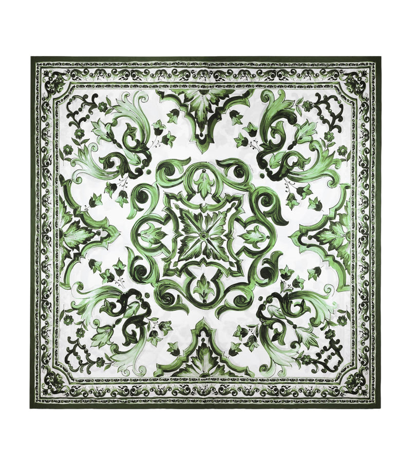 Dolce & Gabbana Casa Cotton Majolica king fitted sheet 300cm x 300cm - British product