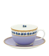 Harrods Fine Bone China Teacup and Saucer with Floral Design- Buy online at McGrocer