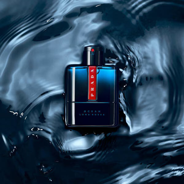 Prada Luna Rossa Ocean Eau de Toilette 50ml, imported from the UK