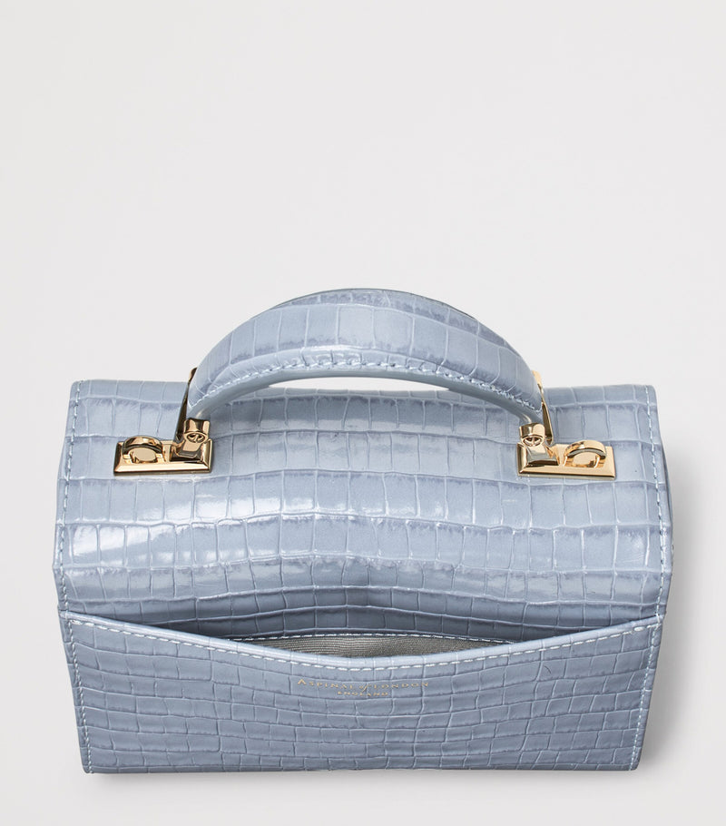Aspinal of London mini Mayfair top-handle bag imported from the UK
