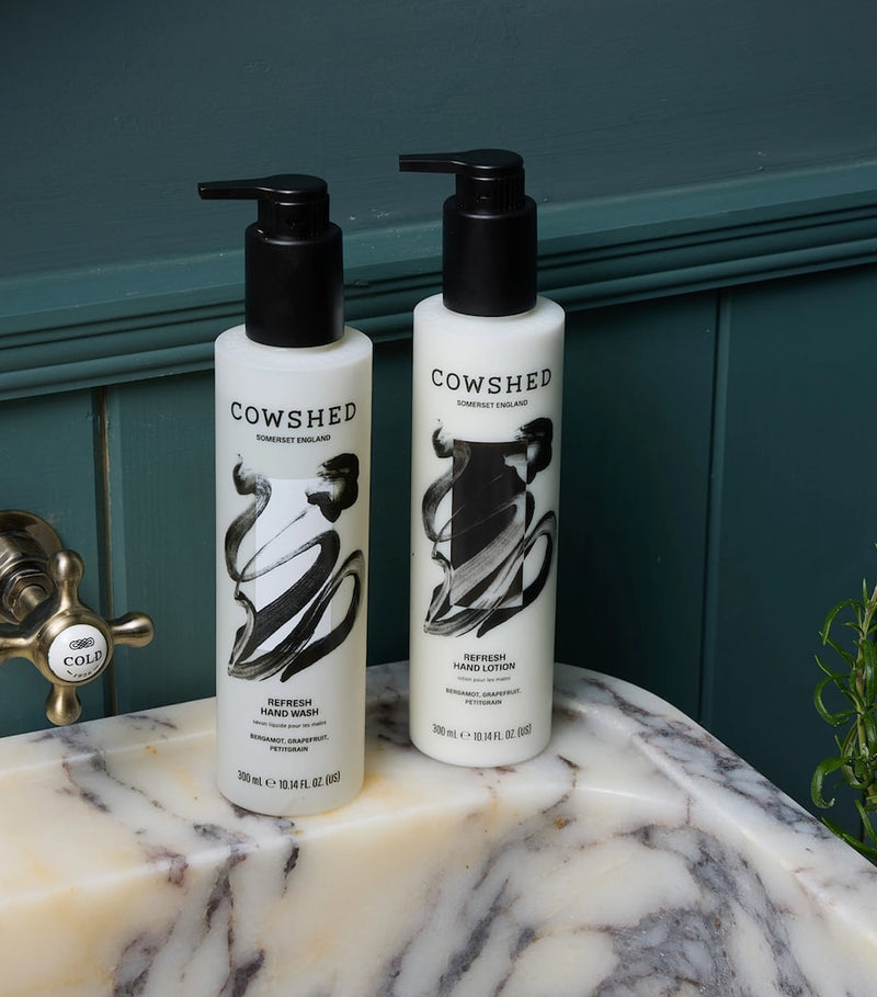 Cowshed Refresh hand cream with shea butter 300ml (British brand)