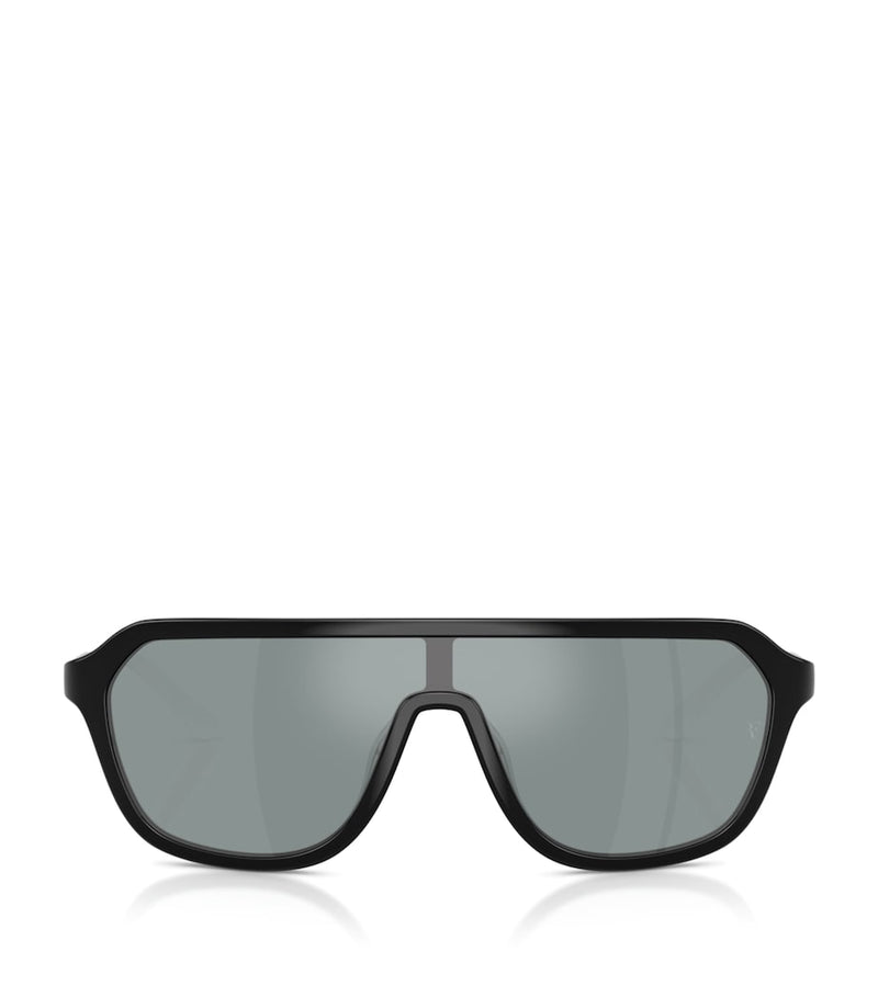 Oliver Peoples R-12 goggle sunglasses acetate frame - British product