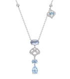 Boodles Woodland necklace aquamarine diamond, UK version
