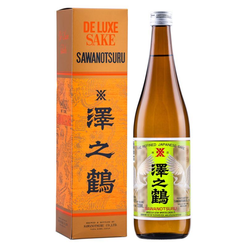 Sawanotsuru Deluxe sake 14.5% ABV, UK version
