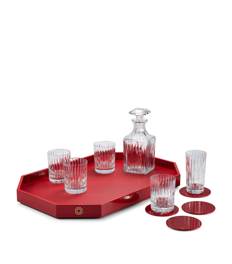 Baccarat Large Octagonal Tray 60cm x 40cm - British product