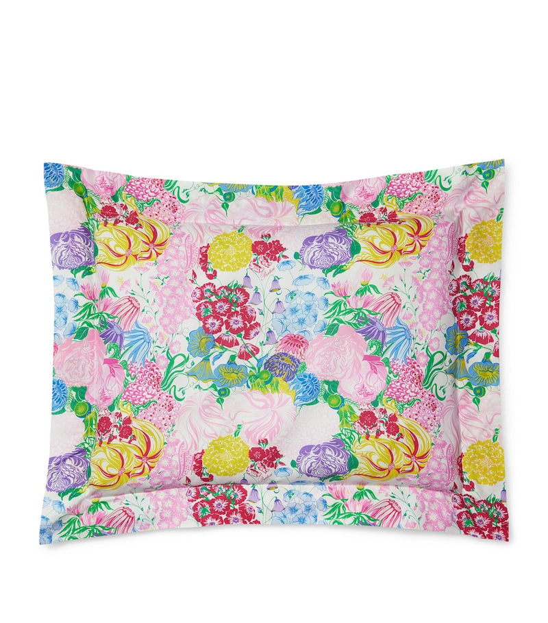 Pratesi Millefiori King Sham pillowcase 50cm x 90cm, imported from the UK