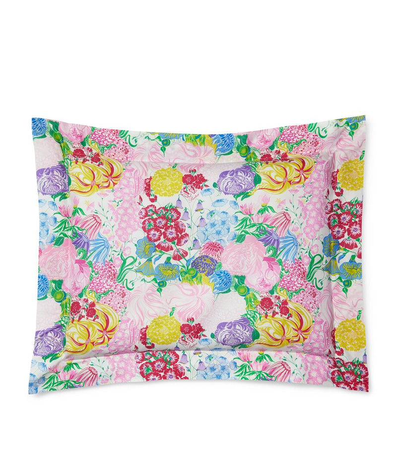 Pratesi Millefiori King Sham pillowcase 50cm x 90cm, imported from the UK