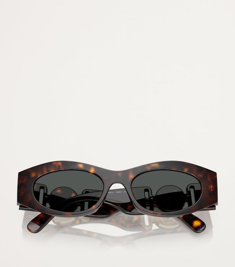 Versace acetate oval sunglasses (British brand)