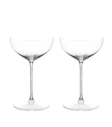 Harrods Riedel Veritas Coupes Crystal Glass Set of 2 (310ml)- Buy online at McGrocer