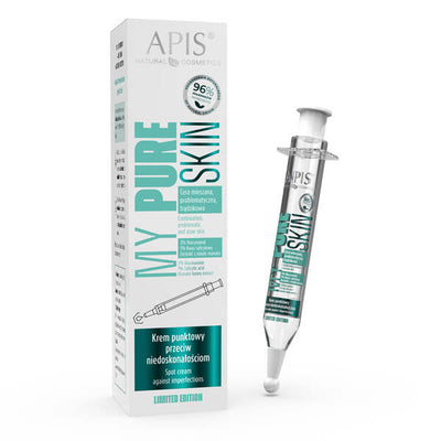 Superdrug Apis My Pure Skin Anti-Imperfection Spot Cream 10ml- Buy online at McGrocer