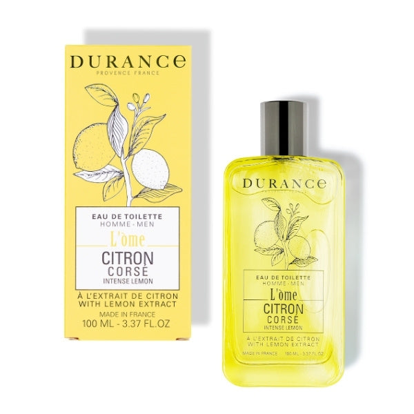 Durance Eau de Toilette Intense Lemon 100ml - British product