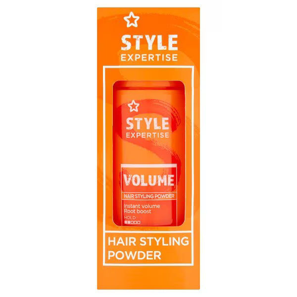 Superdrug hair styling powder (British brand)