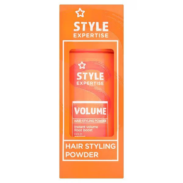 Superdrug hair styling powder (British brand)