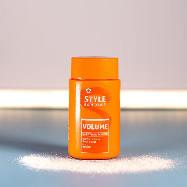 Superdrug hair styling powder (British brand)