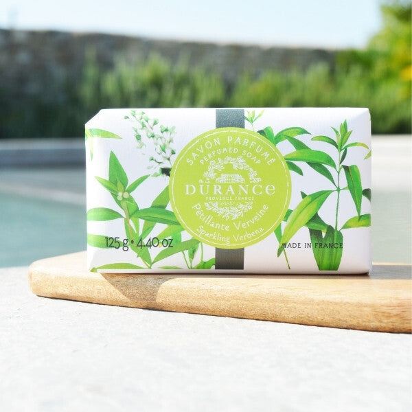 Durance Perfumed Soap Sparkling Verbena 125g - British product