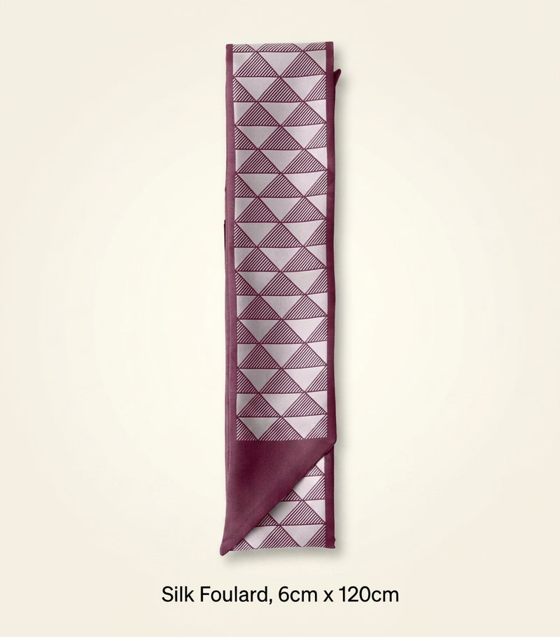 Prada Triangle print silk scarf - British product