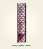 Prada Triangle print silk scarf - British product