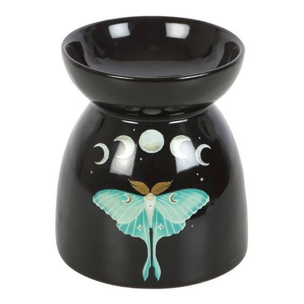 Something Different Dark Forest Luna Moth Oil Burner (British brand)