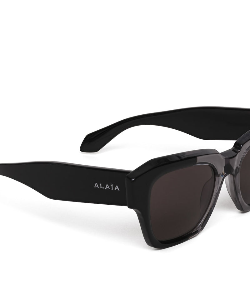 Alaïa melted square acetate sunglasses - British product