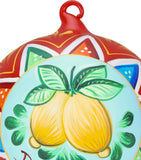 Dolce&Gabbana Casa hand-painted Carretto Siciliano bauble 13cm, UK version