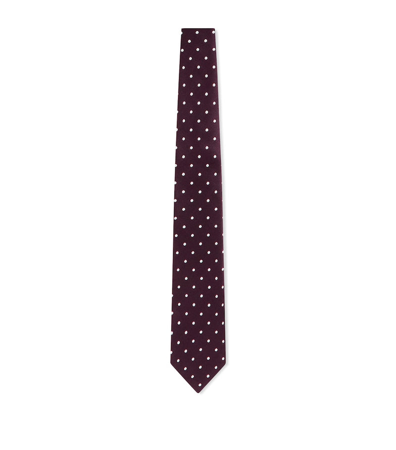 TOM FORD silk polka dot tie - British product