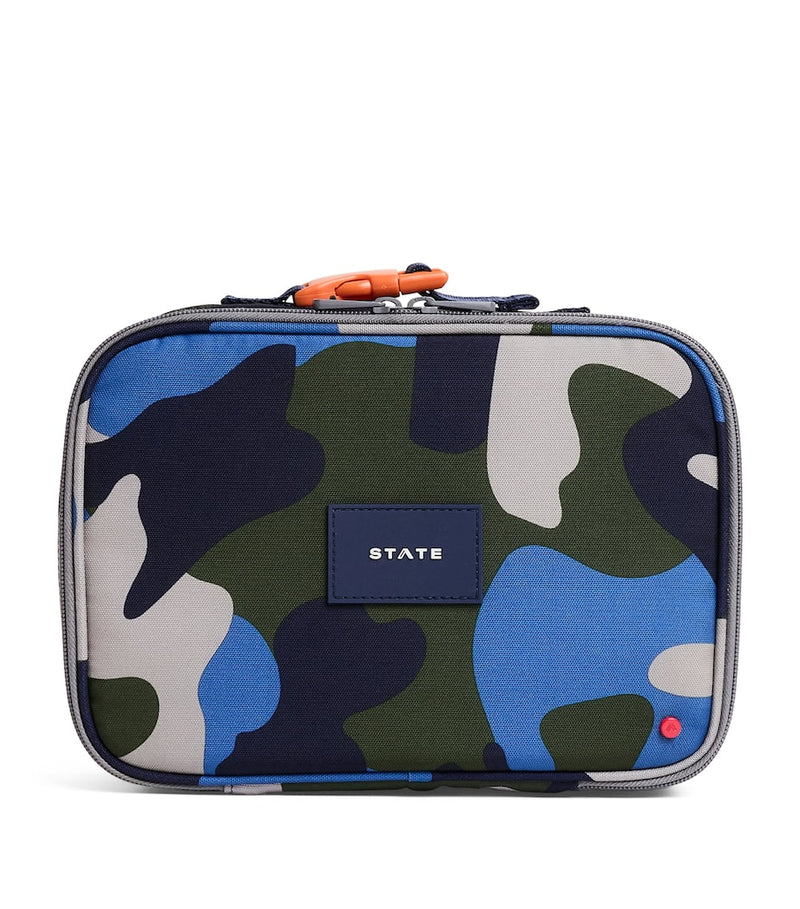 STATE Bags Rodger lunch box in camouflage - British product