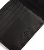 Giorgio Armani leather wave-embossed bifold wallet (British brand)