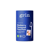Superdrug Grin Ultra Smooth Blueberry Yoghurt Floss Picks 80pk Canister- Buy online at McGrocer
