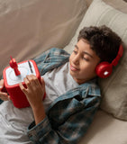 Tonies children's Bluetooth headphones with safe volume limit and LED lights (British brand)