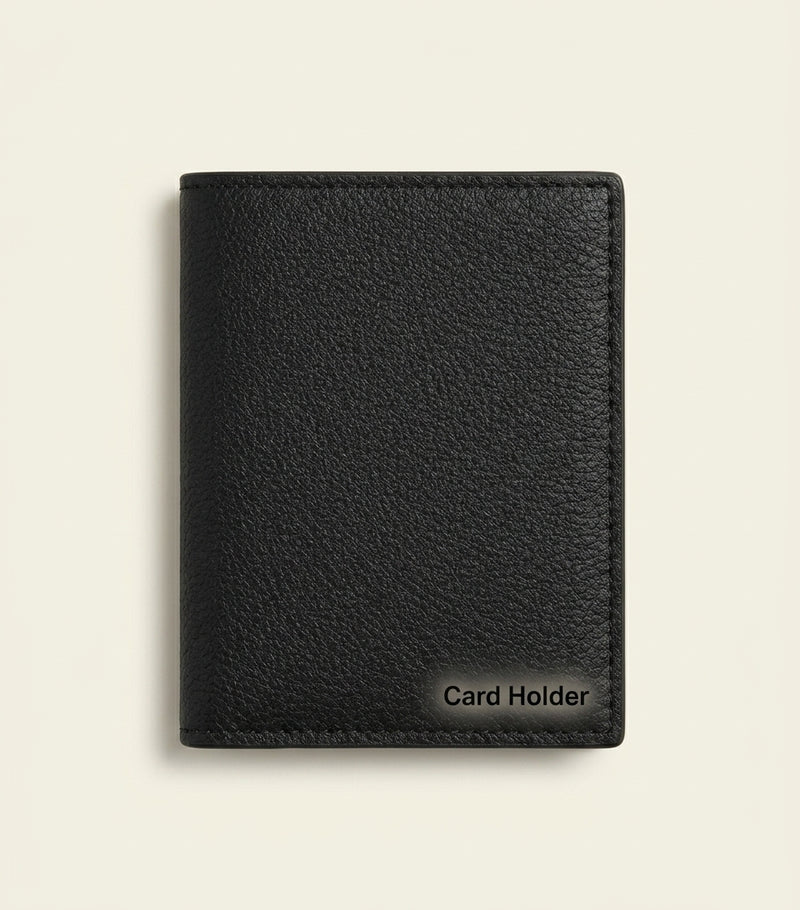Givenchy leather bifold card holder with six slots, imported from the UK