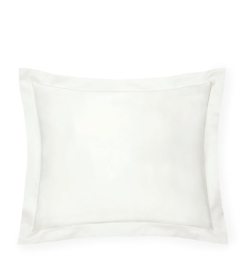 Sferra Egyptian Cotton Sham Giza Standard Pillowcase 75cm x 50cm (British brand)