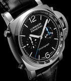 Panerai Luminor Chronograph watch 44mm stainless steel, UK version