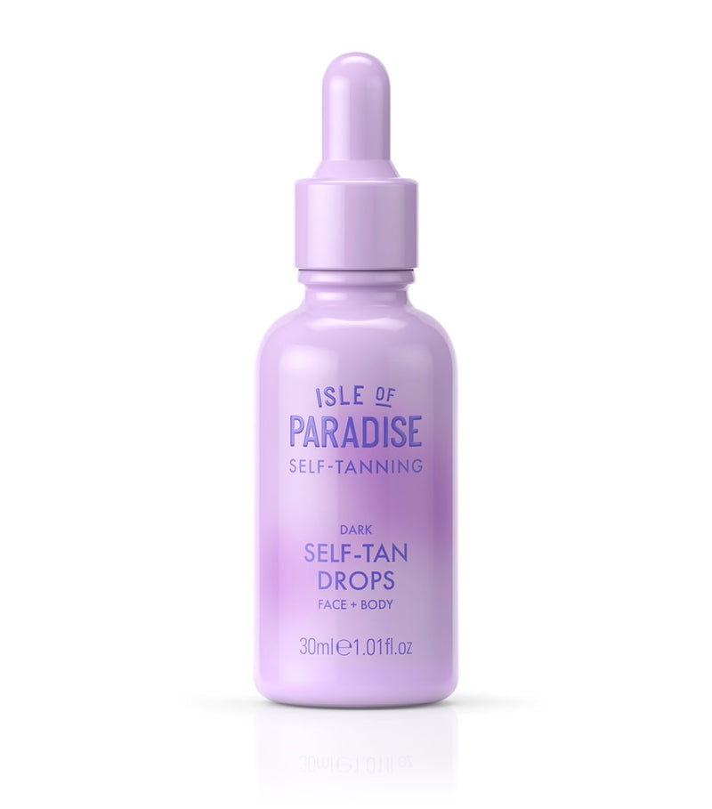 Isle of Paradise dark self-tanning drops 30ml, UK version