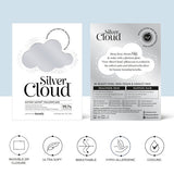 Silver Cloud silver satin pillowcase 4 Pack (British brand)