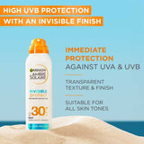 Ambre Solaire invisible protect mist sunscreen 150ml - British product