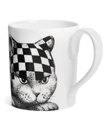 Harrods Fornasetti Porcelain High Fidelity Mug- Buy online at McGrocer