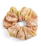 Sandro Paris floral scrunchie pastel hues EcoVero viscose (British brand)