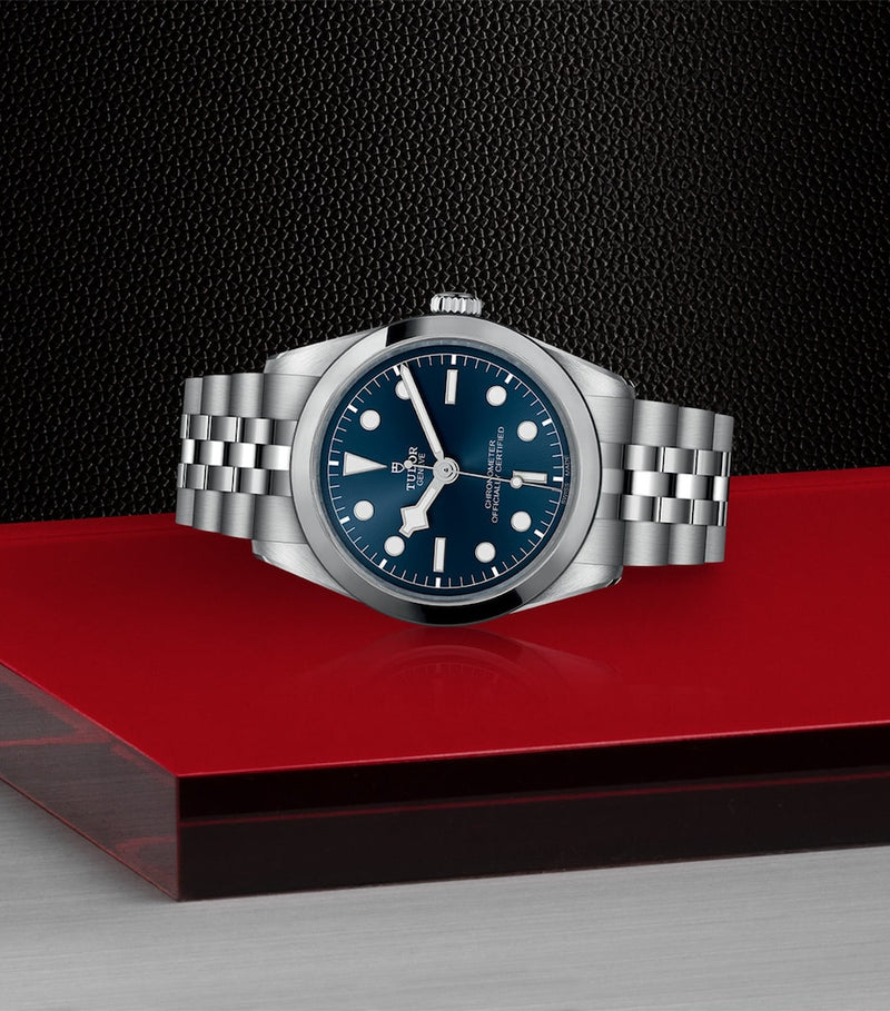 TUDOR Black Bay One stainless steel watch 36mm - British product