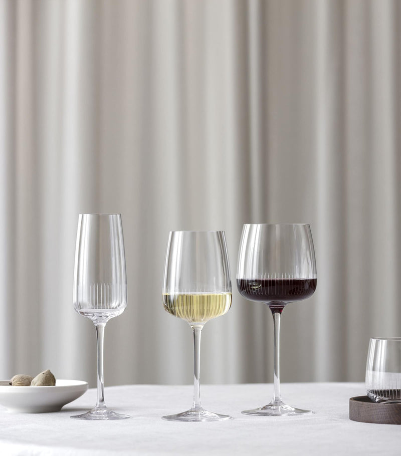 Villeroy & Boch Crystal Afina white wine glasses 125ml (British brand)
