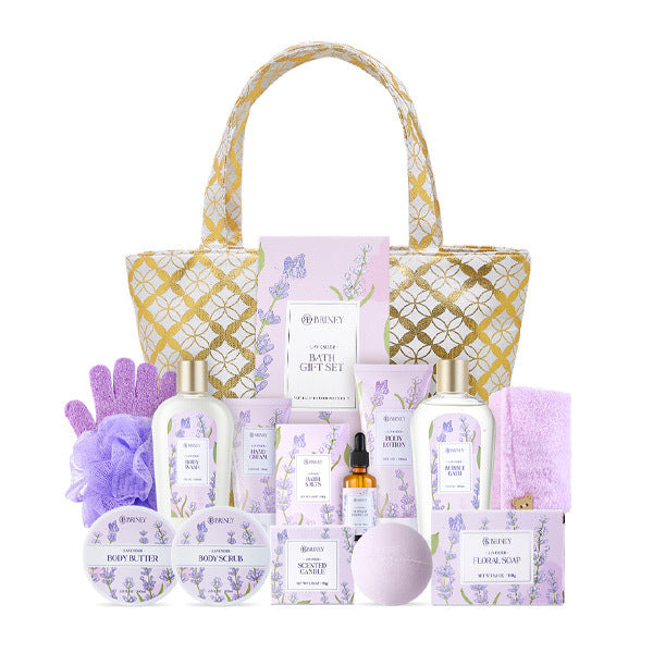 Livingandhome spa bath gift set 15pcs, imported from the UK
