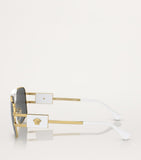Versace steel sunglasses model 0VE2251, imported from the UK