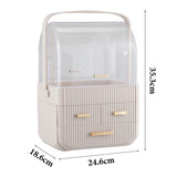 Livingandhome desk drawer organizer 3 drawer pink, imported from the UK